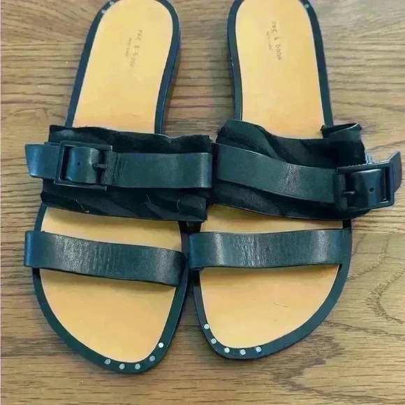 NWT Rag and Bone leather Sandals size 8 - Picture 3 of 5